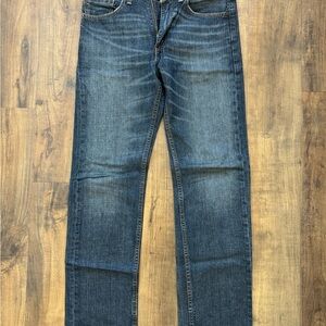 Levi's Blue Straight Jeans Medium Wash